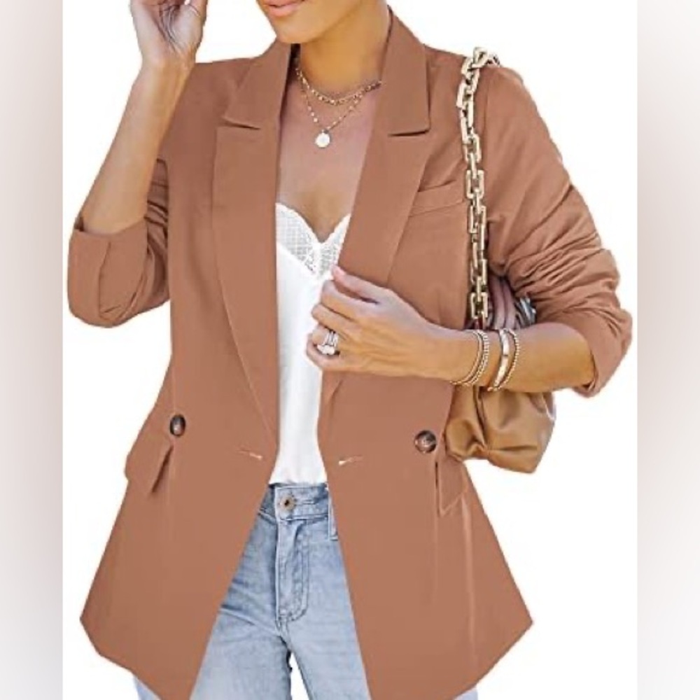NWOT Women's Tan Blazer